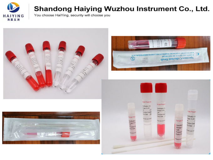 10ml Blood Sample Collection Bottles Virus Flu Test