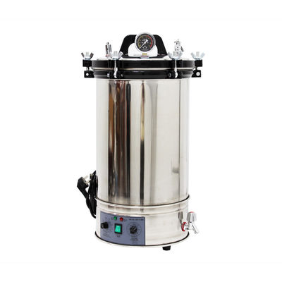 Laboratory 8 Litre Vertical Steam Sterilizer Autoclave High Pressure